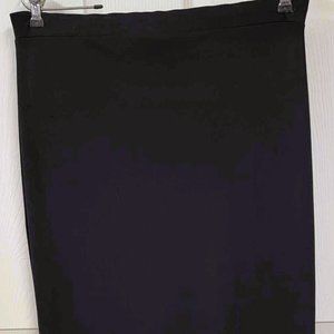 Kathie Lee Black Maxi Skirt Sz Lg